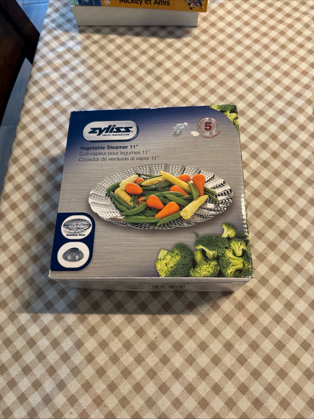 Zyliss Vegetable Steamer 11" - Silver